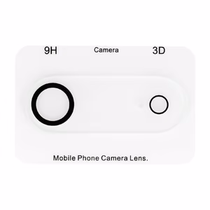 Karastatud klaas HARD SILK PRINT jaoks camera (LENS) jaoks Iphone 17 Air (island)