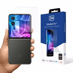 Tecno Phantom V Flip2 (front) – 3mk Silky Matt Pro telefoni ekraanikaitse