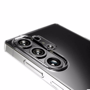 Silicone Ümbris Puro 03 Nude jaoks Samsung Galaxy S25 Ultra - läbipaistev
