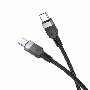 Kaabel USB C USB C Hoco 3A 60W silikoonist 1 m X109 must
