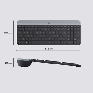 Logitech Slim juhtmevaba komplekt MK470