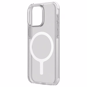 Uniq Combat Magclick Charging ümbris jaoks iPhone 15 Pro Max - valge