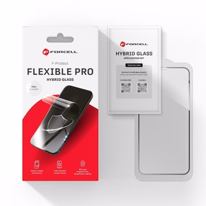 Hybrid glass to iPhone 14 PRO Forcell Flexible 5D must