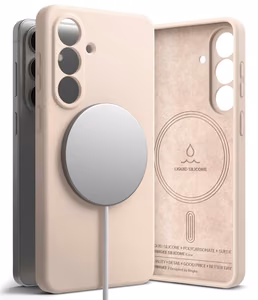 Ringke Silikoon MagSafe Ümbris for Samsung Galaxy S26 - roosa