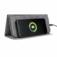 Hiir pad koos juhtmevaba laadija 15W OJD-82 pruun hall