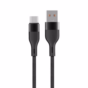 Maxlife MXUC-07 кабель USB - USB-C 1,0 m 3A черный нейлон