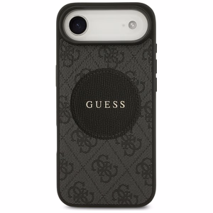Guess 4G Circle Classic Logo MagSafe ümbris jaoks iPhone Air - must