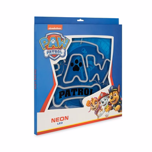 Riputatav Paw Patrol LED-neoonvalgusti pleksiklaasil – logo OW-130146