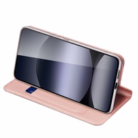 DUX DUCIS wallet case SKIN PRO jaoks REDMI NOTE 14 4G (163,25mm) rose