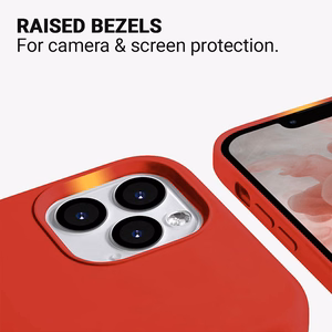 Crong Color Cover ümbris seadmele iPhone 13 Pro Max, punane