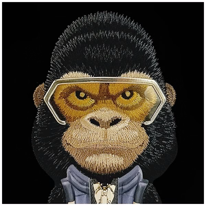 Nimmy Cool&Cute 2.0 Gorilla Ümbris jaoks iPhone 17 - Must