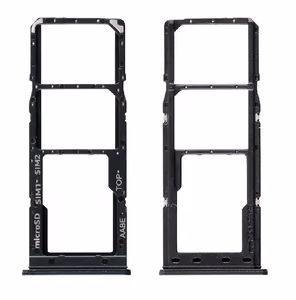 SIM-kaardi hoidik Samsung A125 A12/A127 A12S must originaal (originaalkomplekt)