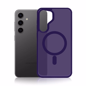 3mk Smoke MagCase ümbris Samsung Galaxy S25 jaoks - lilla