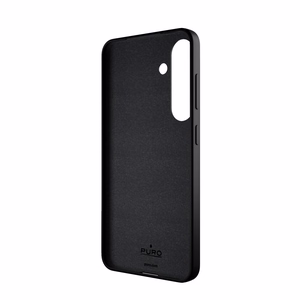 Puro Icon Silicone Ümbris jaoks Samsung Galaxy S25 - must