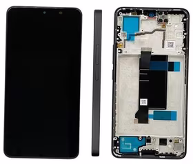 LCD screen Xiaomi Redmi Note 13 Pro 5G koos touch screen koos frame Midnight Must (ühildub Poco X6 5G) original (service pack)
