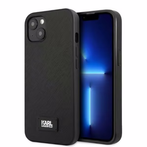 Karl Lagerfeld KLHCP13SSFMP2K iPhone 13 mini 5.4" hardcase must/must Saffiano Plaque