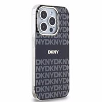 DKNY IML Mono & Stripe MagSafe ümbris jaoks iPhone 14 Pro Max - must