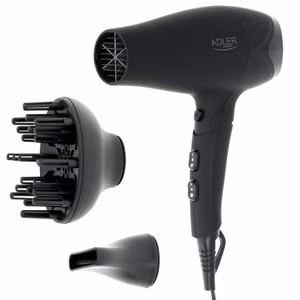 Adler AD 2267 – 2100 W föön 3 temperatuuritaseme ja difuusoriga, must