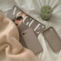 Tech-Protect Silikoon MagSafe Ümbris for iPhone 16E / 17E - pruun