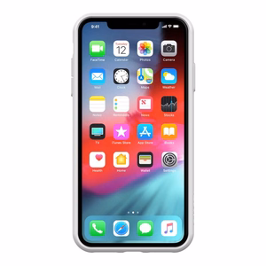 Incase Pop ümbris seadmele iPhone XS Max, läbipaistev ja elevandiluuvärvi