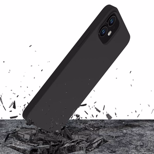 3mk Silicone Case для iPhone 12 mini - чёрный