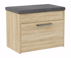 Topeshop PARMA MINI SONOMA kinnine jalatsikapp, Sonoma tamm
