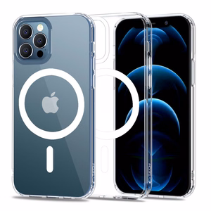 Tech-Protect MagMat MagSafe Ümbris jaoks iPhone 12 / 12 Pro - Clear