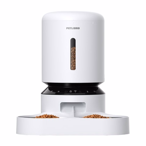 Petlibro Granary toidudosaator topeltkausiga, Wifi, 5L (valge)