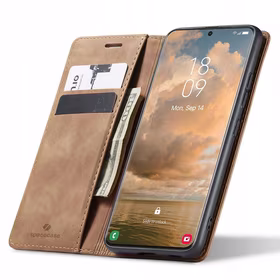 Spacecase rahakoti ümbris Galaxy S21 Ultra helepruun