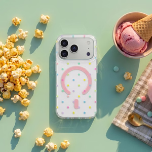 Bubble Dots Mag чехол для iPhone 11, белый