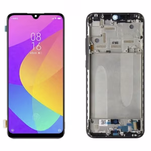 LCD Ekraan Xiaomi Mi A3 koos Frame / Not just Sinine / HQ