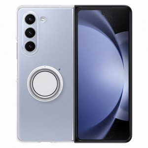 Silicone Gadget Ümbris jaoks Samsung Galaxy Z Fold 5 - läbipaistev