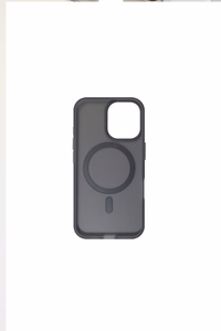 JM MAGSAFE SILK FROST I for iPhone 16 Black