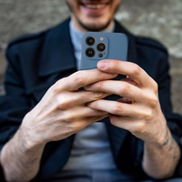 SILICONE MAG COVER Ümbris compatible with MagSafe jaoks SAMSUNG S25 FE sinine