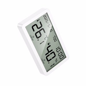 Elektrooniline kell hügrotermomeetriga Hoco HX42 valge