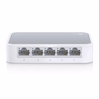 TP-Link TL-SF1005D Managed Fast Ethernet (10/100) valge