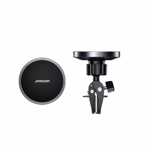 Joyroom Car Magnetic Hoidja Qi Juhtmevaba Inductive Laadija 15W (MagSafe Compatible jaoks iPhone) Must (JR-ZS240)