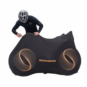 Rockbros D97 elastne kate 24"-29" elektri-, gravel- ja mägijalgratastele ning 700C maanteejalgratastele - must