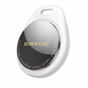 Borofone jälgija BC110 Find dual (Dual Apple & Android) valge