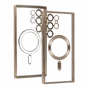 Metallic Magsafe Ümbris jaoks Samsung Galaxy S24 Titanium