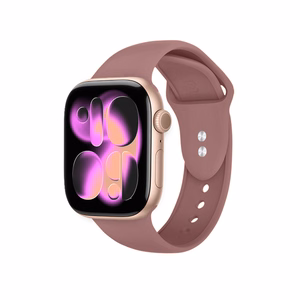 Crong Liquid Apple Watch rihm, 38/40/41/42 mm, puudriroosa