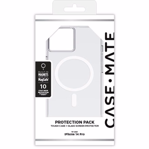 Case-Mate Tough Clear MagSafe ümbris seadmele iPhone 14 Pro, läbipaistev