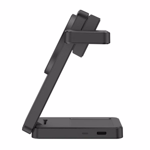 Tech-Protect A56 3-in-1 MagSafe juhtmevaba laadija koos 100 cm USB-C / USB-C kaabliga – must
