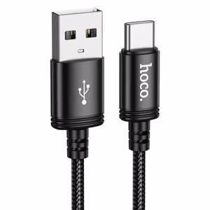 Kaabel USB A to USB C Hoco 3A 3 m X91 must