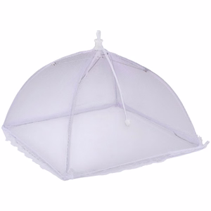 Alpina kokkupandav võrgust toidukate, 35 × 35 × 22 cm, lilla