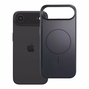 Чехол для iPhone 17 AIR Premium Glossy Mag Cover, совместимый с MagSafe и кнопкой Camera Control, черный