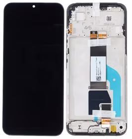 LCD screen Xiaomi Redmi 15C 4G (Global)/Poco C85 4G (Global) koos touch screen ja frame Must original (service pack)