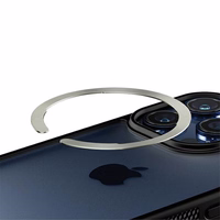 MagSafe PanzerGlass Bang ON ring jaoks iPhone 12 / 13 / 14 / 15 - hõbedane