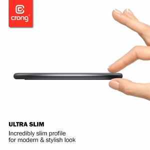 Crong PowerSpot Qi 15 W USB-C juhtmevaba laadija karastatud klaasist kattega, hõbedane ja valge