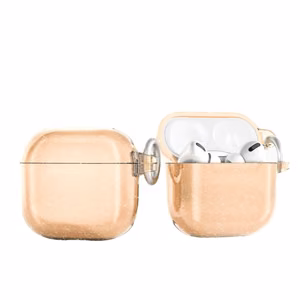 Glitter Ümbris jaoks AirPods 4 - kuldne